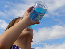 Boy-chugging-a-sports-drink