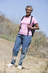 Woman walking