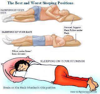 Best and worst sleeping positions